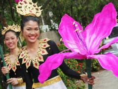 фестиваль цветов в Таиланде